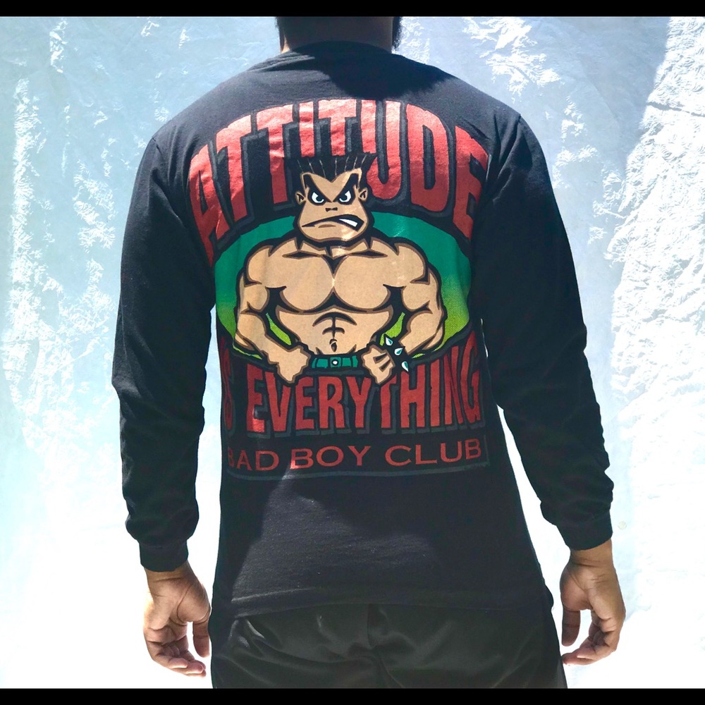 Bad Boy Club Attitude Is Everything T Shirt.